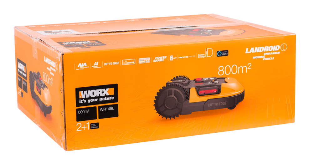 Роботизированная газонокосилка WORX WR148E Landroid L
