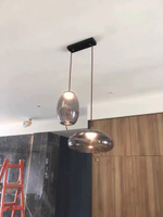 Pendant design lamp Knot by Brokis (Smoky)