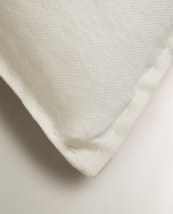 Zara Home наволочка декоративная из хлопка, экрю, 40x60 см · 6361/008