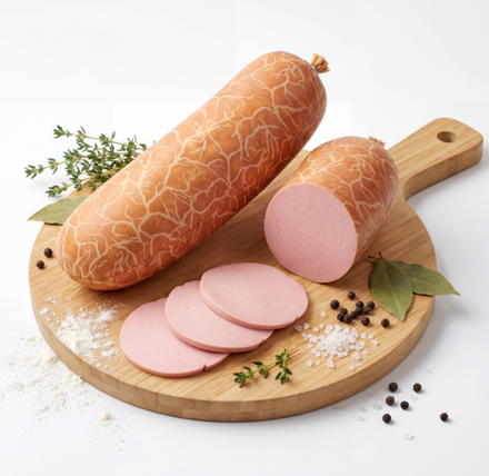 Колбаса "С маслицем с текстиле" вар. Брестский МК