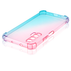 Чехол ROSCO для Honor 20 Pro оптом (арт. HW-H20P-HARD-TPU-PINK-BLUE)