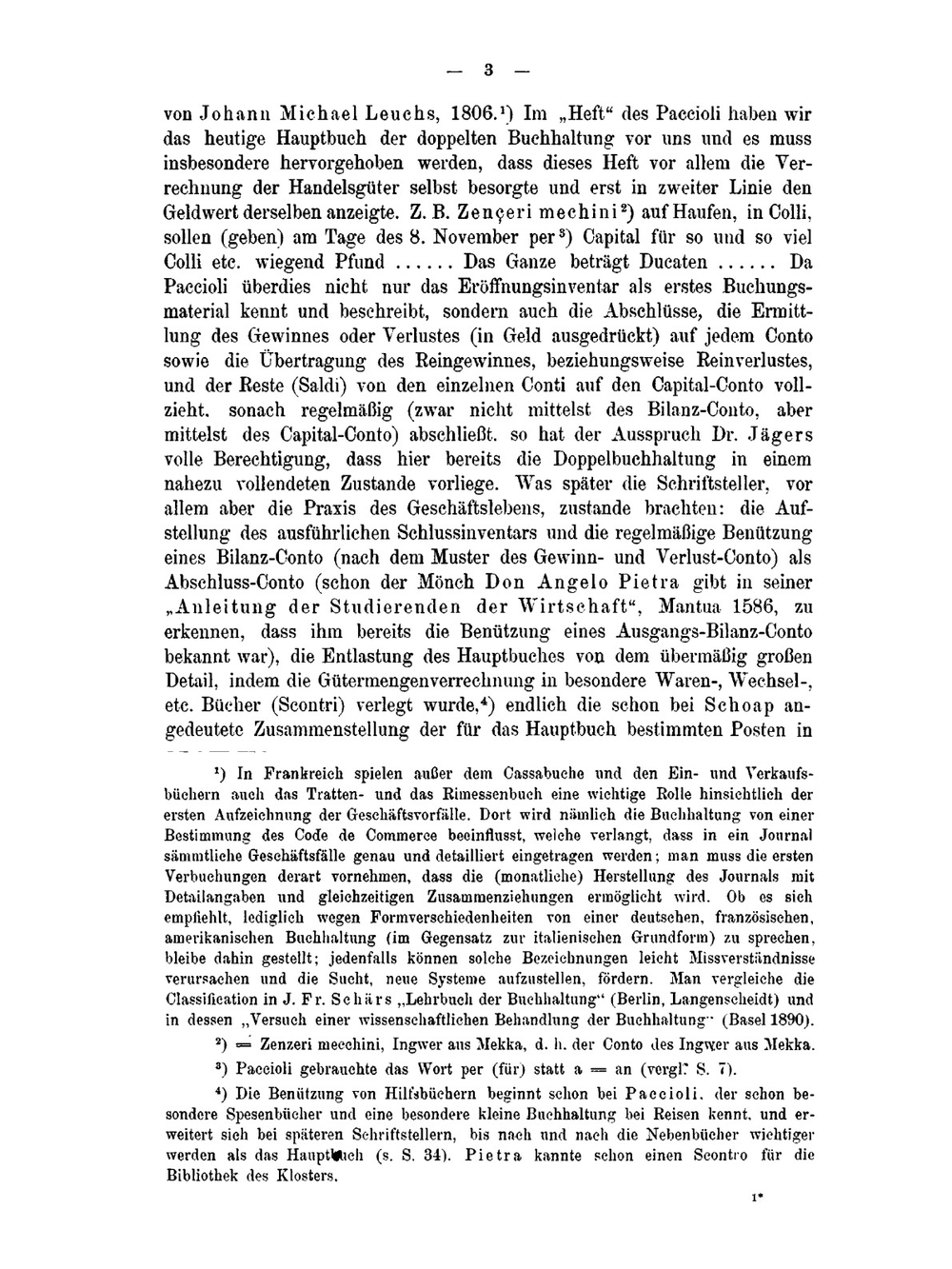 Die Fortschritte in Der Buchhaltungswissenschaft | Johann Berger