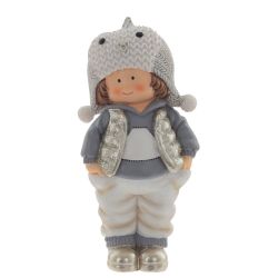 GAEM Фигурка декоративная "Мальчик/Девочка", L5,5 W4,5 H11,5 см, 4в.