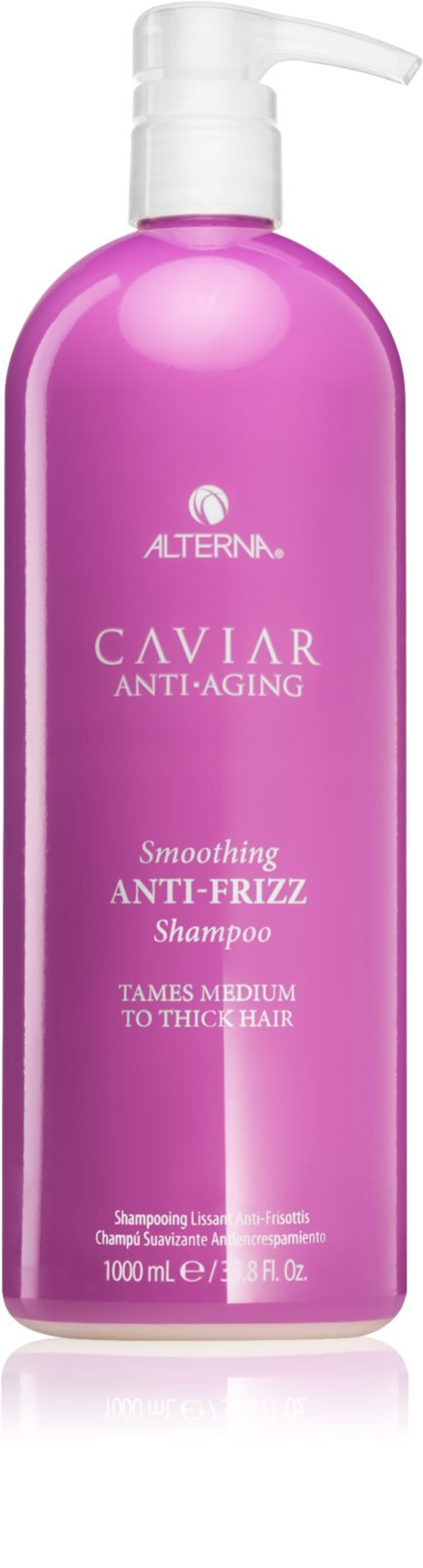 Alterna Caviar Anti-Aging Smoothing Anti-Frizz - шампунь для нормальных и густых волос против пушистости /  Anti-Frizz Shampoo 1000  ml  / GTIN 873509026846