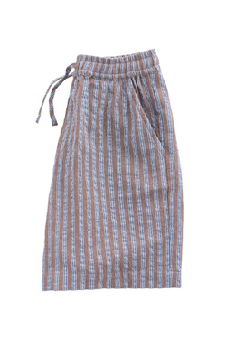 ZARA ШОРТЫ В ПОЛОСКУ — TIMELESZ, КОРИЧНЕВО-СИНИЙ