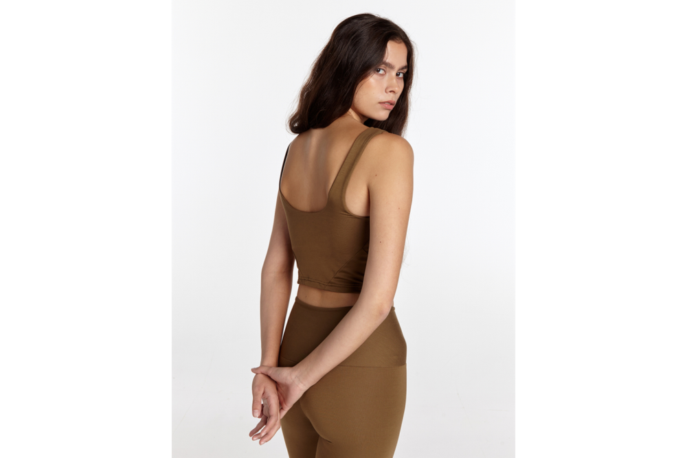 Топ Urbanfit Yoga, размер L, хаки