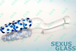 Стеклянная втулка с ручкой- держателем ( Sexus-glass 912030)