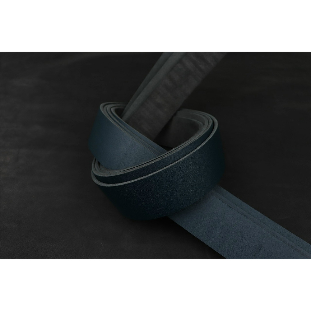 Ременная заготовка Сине-зеленая с лицевой отделкой + Плита Пылевидная