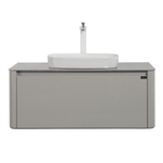 Тумба с раковиной Black&White Universe 100 см U915.1000 glossy light grey