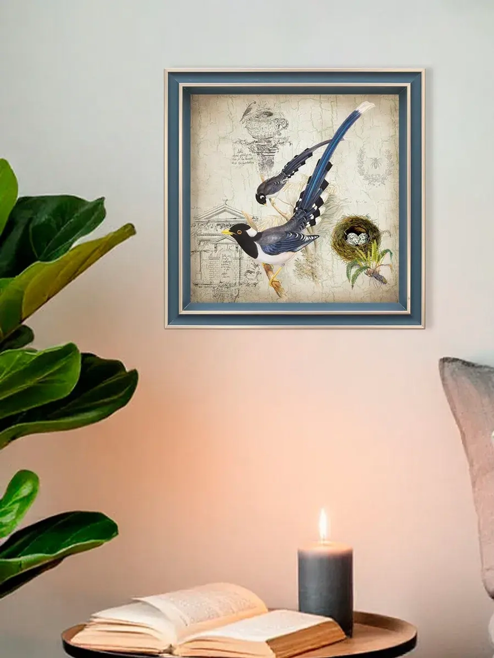 Картина на стену интерьерная на холсте 23*23 см