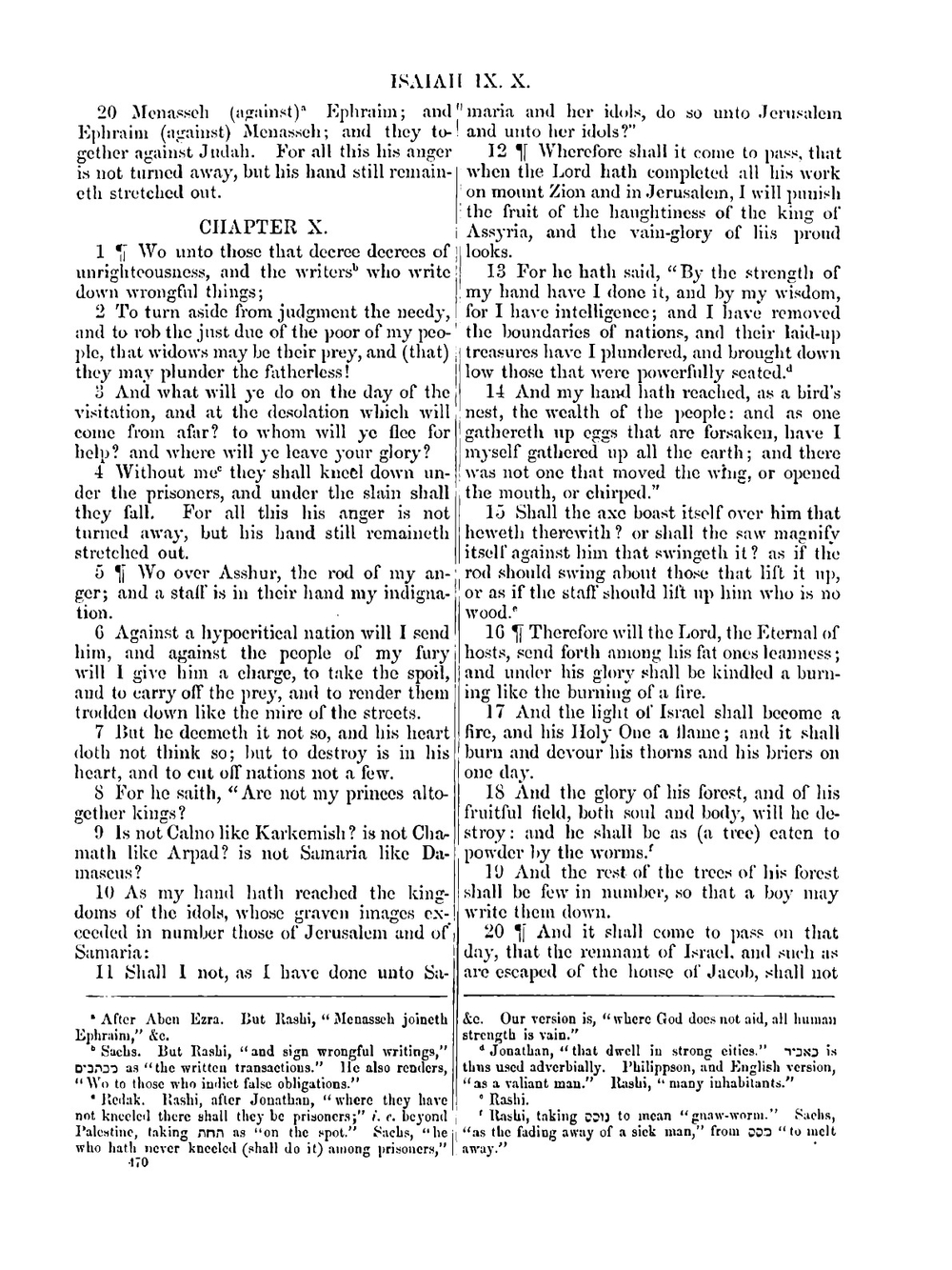 The twenty-four books of the Holy Scriptures. Volume 2 | Isaac Leeser