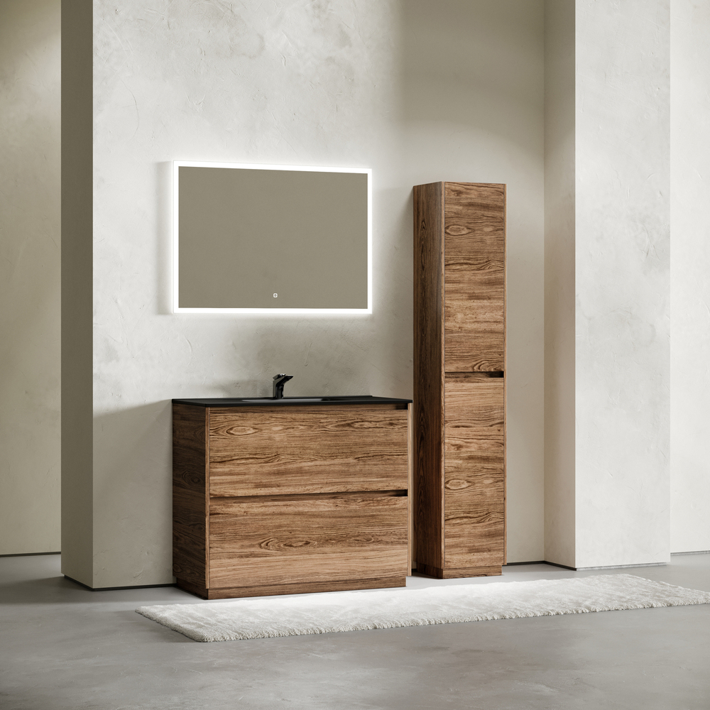 Тумба с раковиной Sancos Libra Floor 100 см LB100FECH дуб чарльстон