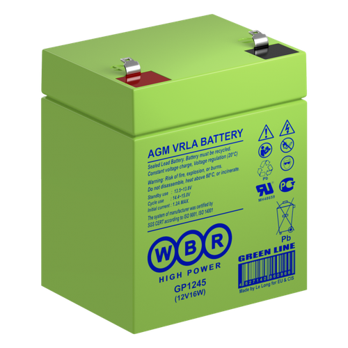 Аккумулятор WBR GP1245 (12V16W)