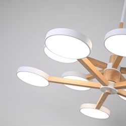 Люстра на штанге TURNA DBL L10 White