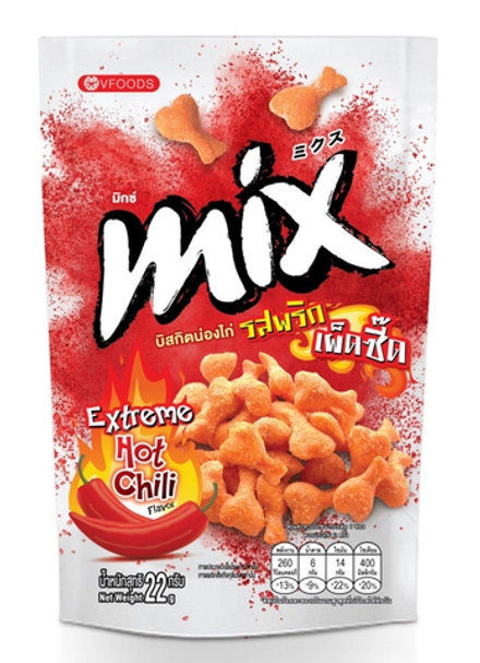 Палочки хрустящие с жгучим перцем чили MIX