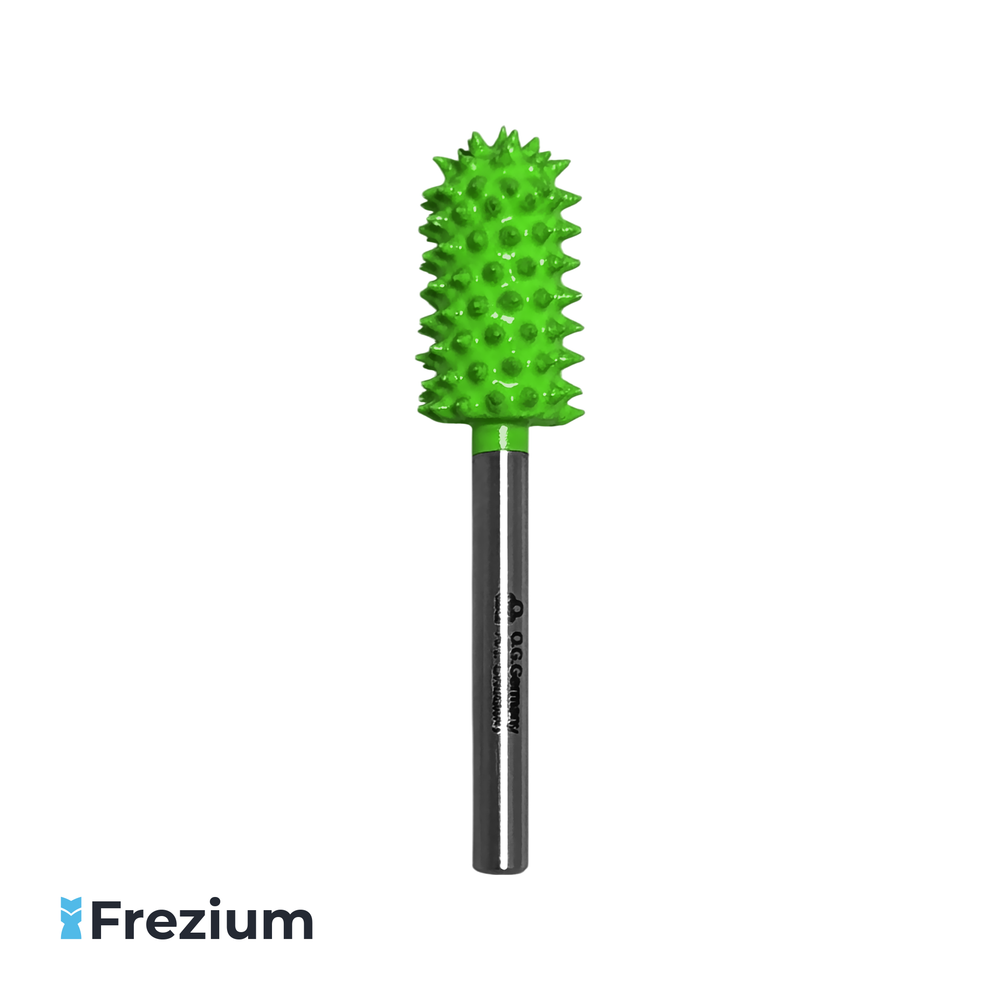 Борфреза твердосплавная по дереву закругленный цилиндр "O.G.Germany" 9.5x3.175x16.5x41.5 Средняя Зернистость; CR08MG