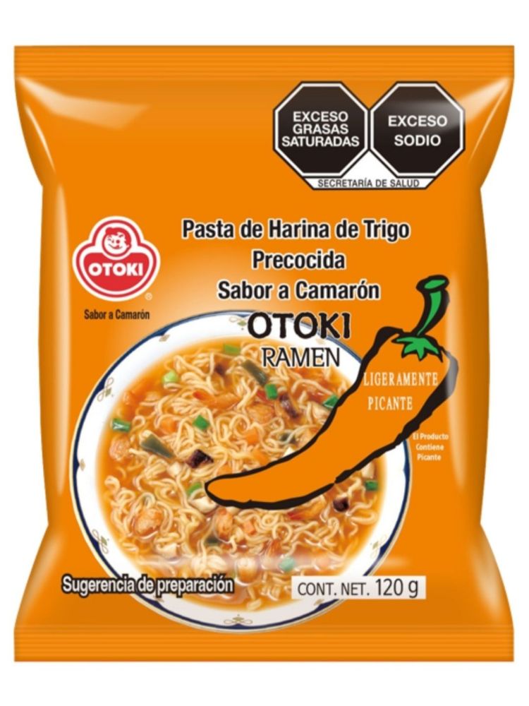 Лапша Otoki Ramen Креветка 120 г x 5 шт