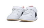 Baby Nike Court Borough Low non-slip shock absorption wear-resistant lightweight low-top sneakers white blue red