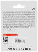 Карта памяти Netac microSDXC P500 Extreme Pro (NT02P500PRO-256G-S) 256 Гб