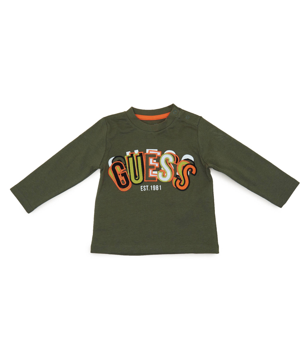 Лонгслив LS Guess - зеленый(I3BI03 I3Z13)