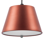 719213 Люстра CAPPE 1x40W GX53 ЧЕРНЫЙ/КРАСНЫЙ