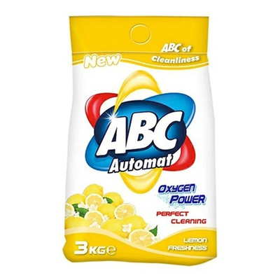 Порошок для стирки белья ABC Лимон 3кг