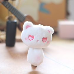 Мягкий брелок "Кот-пищалка"