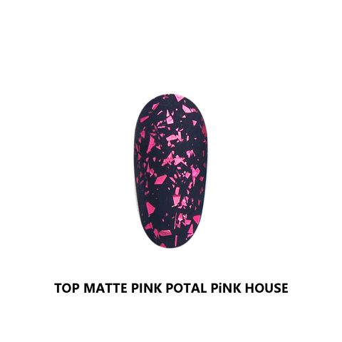Топ pink matte potal color