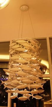 replica  School of Fish by Scabetti chandelier
