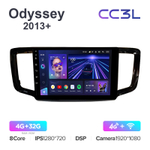 Teyes CC3L 10,2"для Honda Odyssey, Pilot 2013+