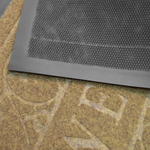 Коврик влаговпитывающий ворсовый 50*80см "Велком", коричневый