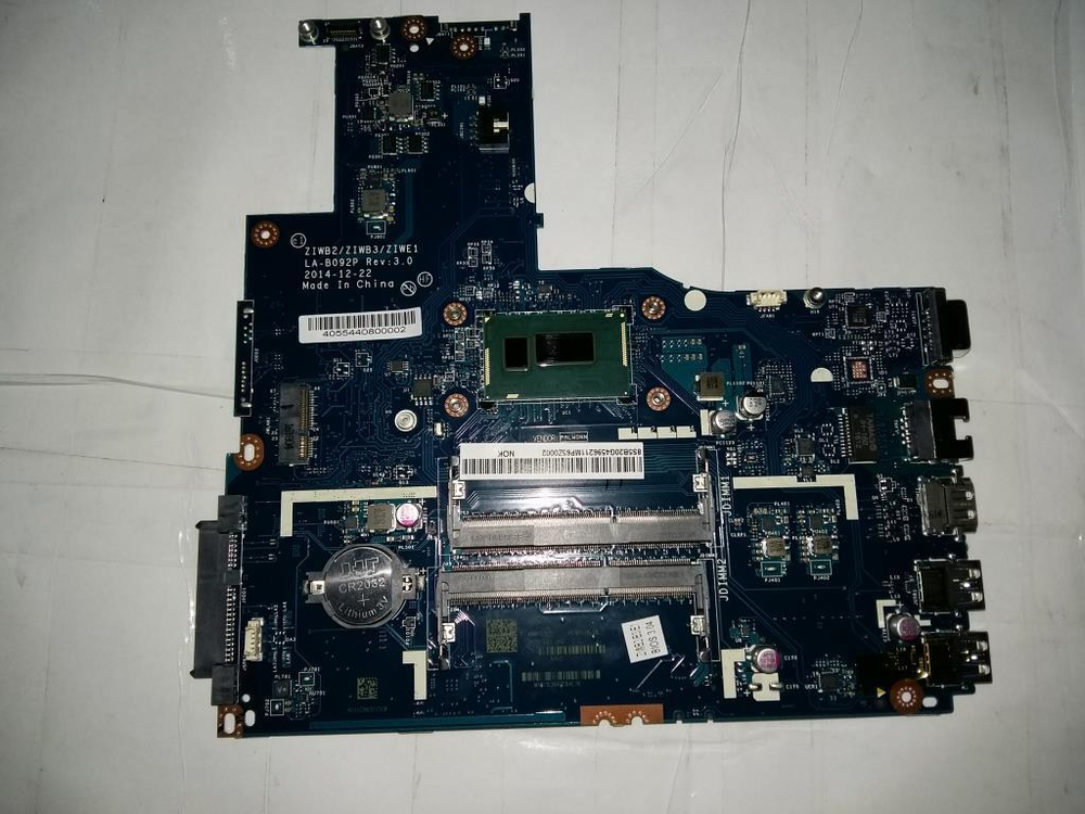 Материнская плата для ноутбука Lenovo B50-70 LA-B09 UMA Intel Pentium 3558U FP NDOC 1000 (5B20G45962), оригинал