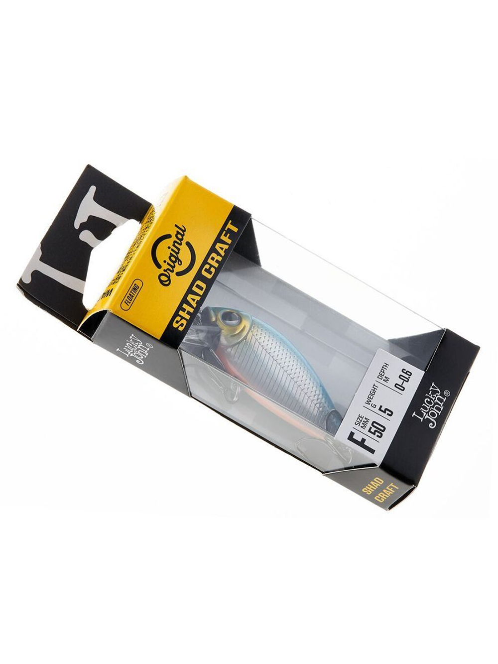 Воблер плавающий Lucky John Original SHAD CRAFT F 05/A018