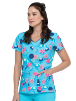 Топ медицинский женский Dickies DK700, единороги, XL