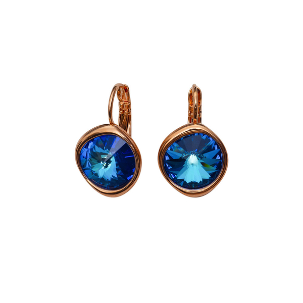 Серьги Fiore Luna Royal Blue Delite A1902.23 BL/RG
