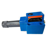 DR10DP1-4X/75YM - Редукционный клапан Ду 10 трехлинейный, прямого действия с давлением регулировки до 75 бар, 1 = рукоятка, обратный клапан - М = нет