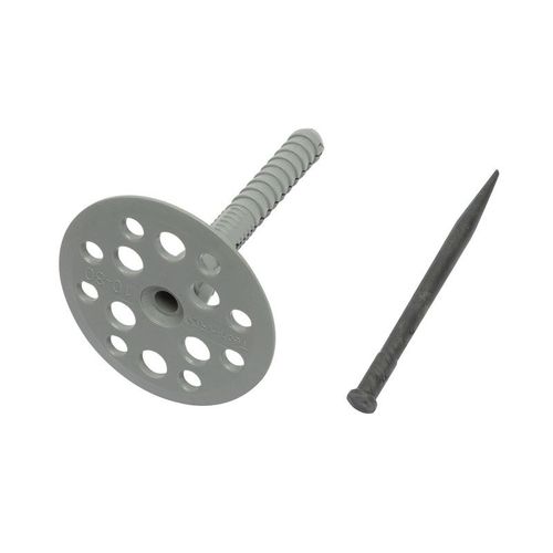 Дюбель для теплоизоляции 10х80 мм IZO с пластиковым гвоздем Tech-Krep