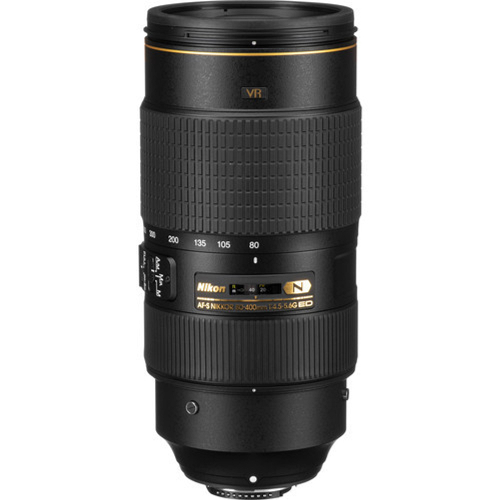 Объектив Nikon AF-S 80-400mm f/4.5-5.6G ED VR Black для Nikon