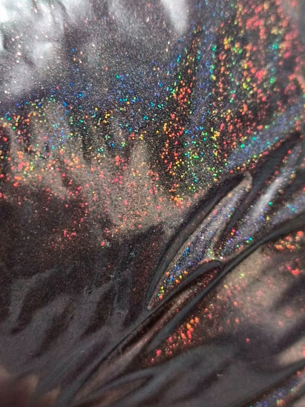 Блёстки Глиттеры 809-1.0мм - Шоколадный голографик - универсальные