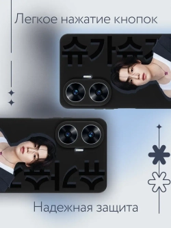 Чехол на Realme C55 с принтом