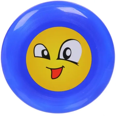 Летающая тарелка «Смайл» 18 см, микс