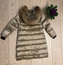 Детское пальто на пуху Moncler Coat