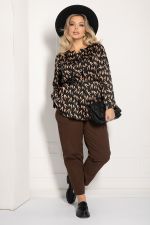 Блуза Ланта (черная) Б12710-37 LT Collection