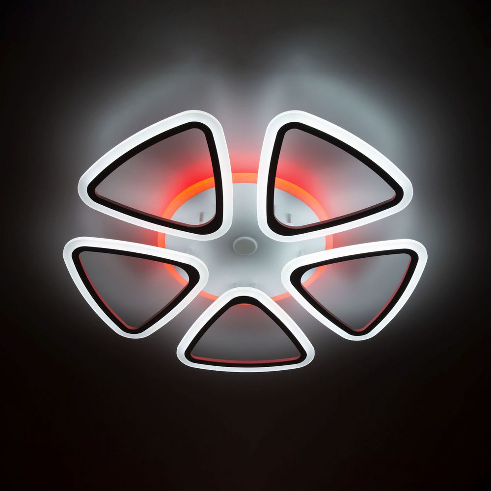 Citilux Мальта Смарт CL234A250E RGB Умная люстра Белая