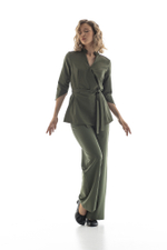 Блуза на запах