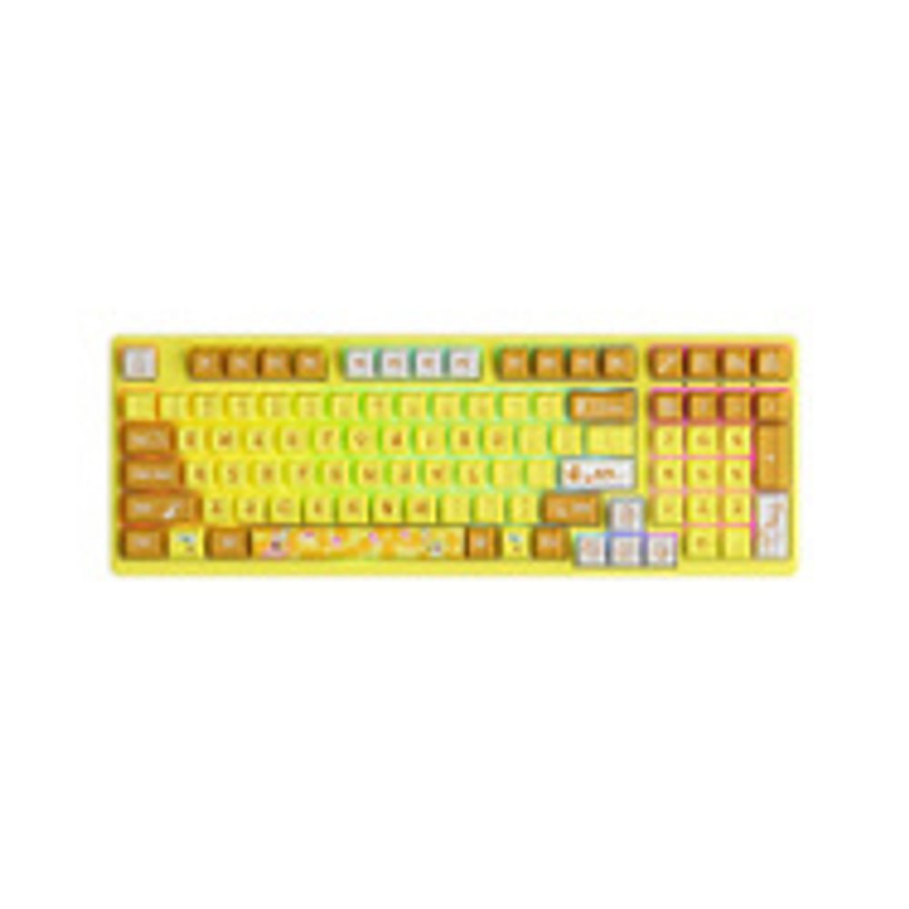 AKKO 3098S SpongeBob USB Cable RGB Akko CS Starfish Switch,JDA profile keycap