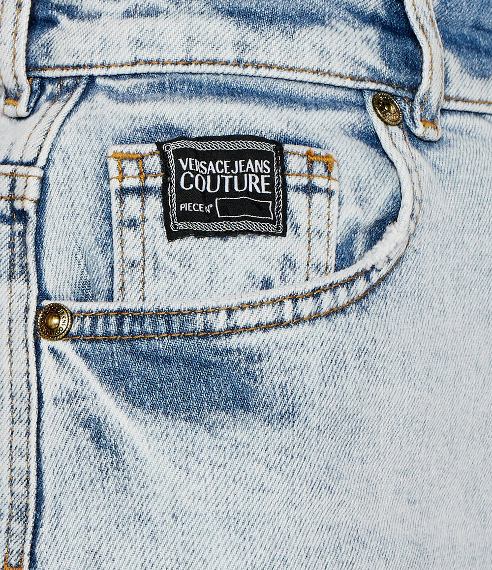 Джинсовые шорты Versace Jeans Couture - голубой(76HAD541CDW95)