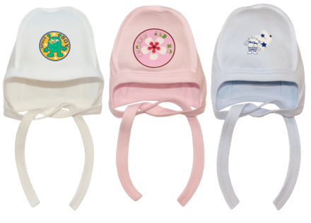 Шапочка на завязках