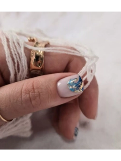 Lucky Rose Слайдеры наклейки для ногтей Foil 103