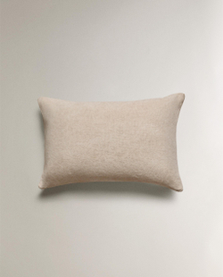 Zara Home наволочка декоративная из хлопка, серый · 5109/007